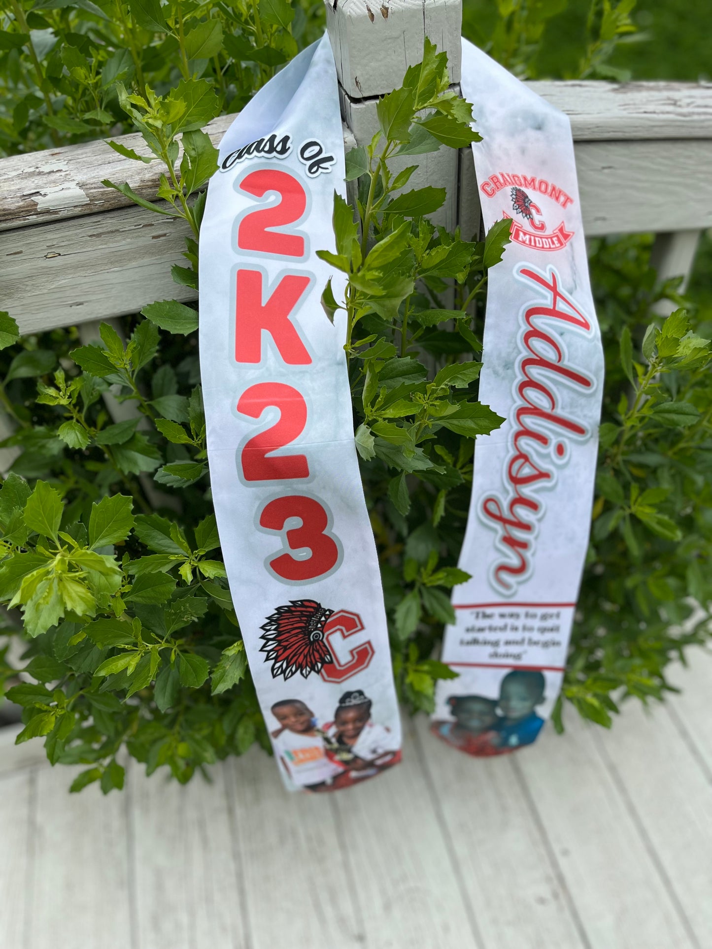 Custom Graduation Stole