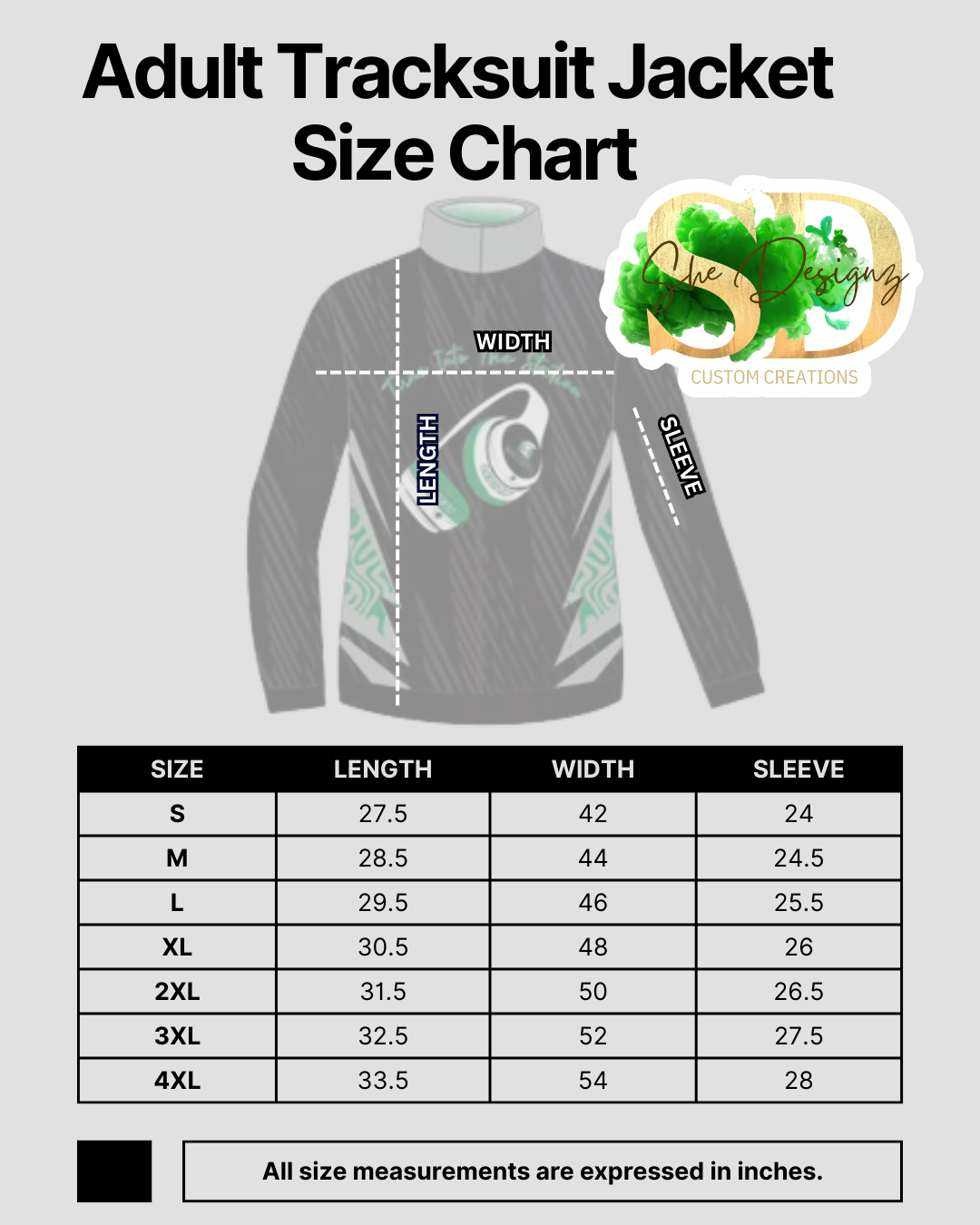Craigmont Middle School Marching Band Package (ADULT SIZES)