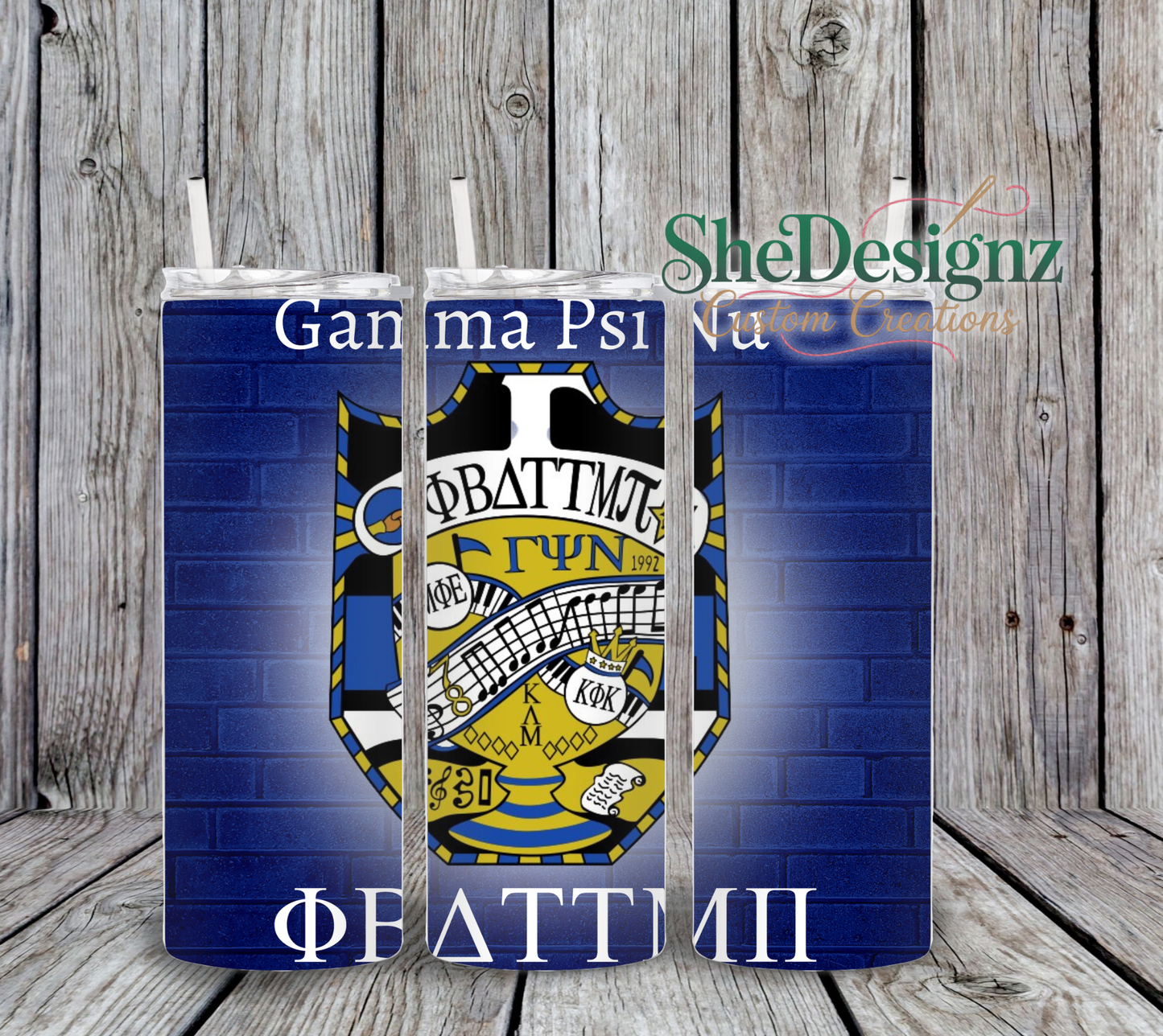 Gamma Psi Nu Tumbler