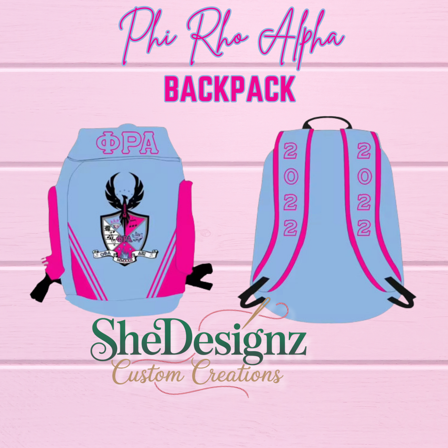 Phi Rho Alpha Backpack