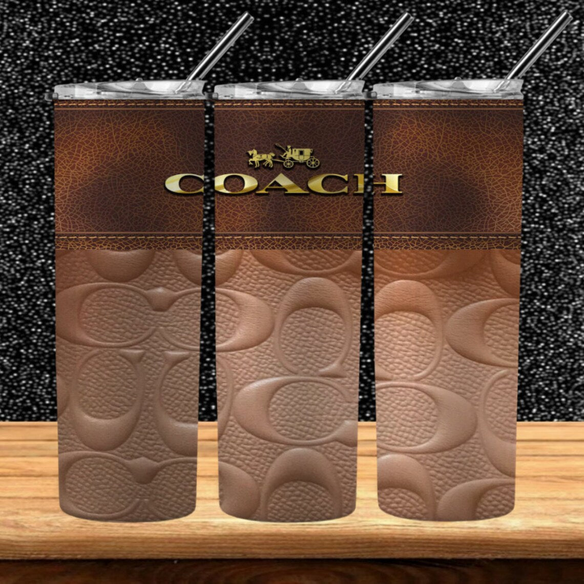 Coach Tumbler With Chain