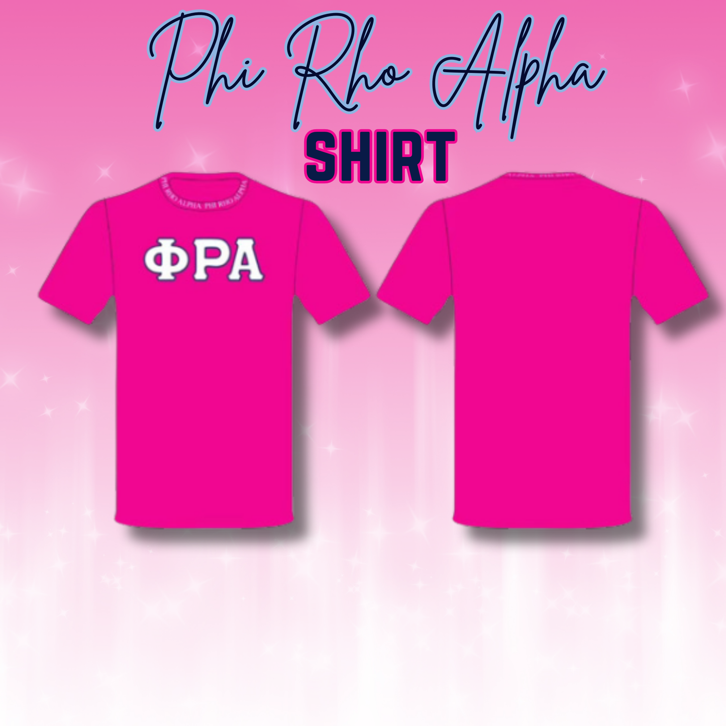 Phi Rho Alpha Shirt