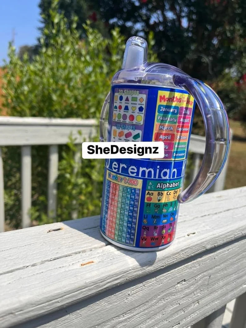 Custom Kids Learning Tumbler