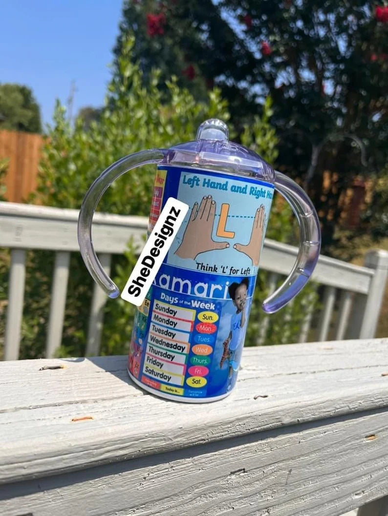 Custom Kids Learning Tumbler
