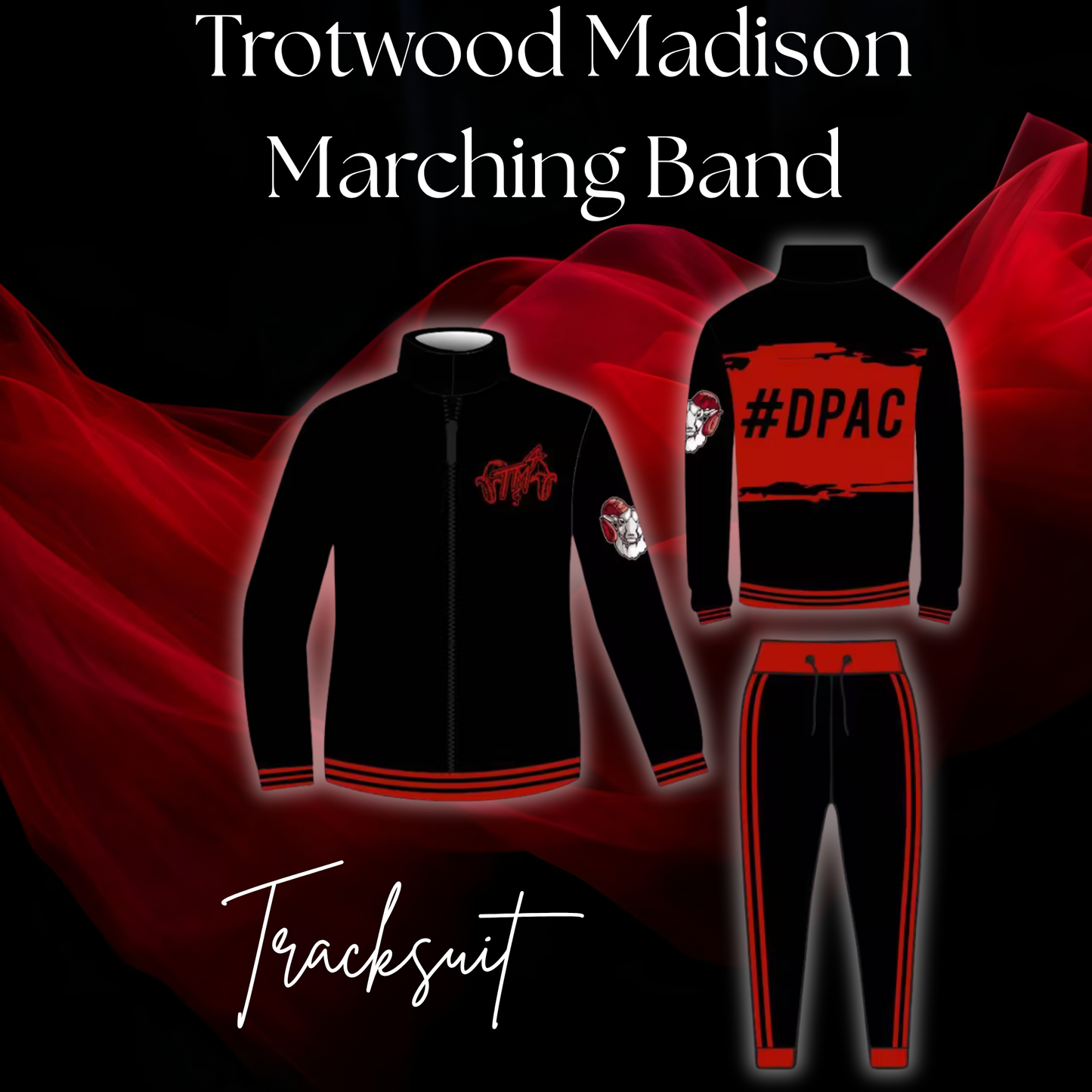 Trotwood Madison High School Marching Band Tracksuit