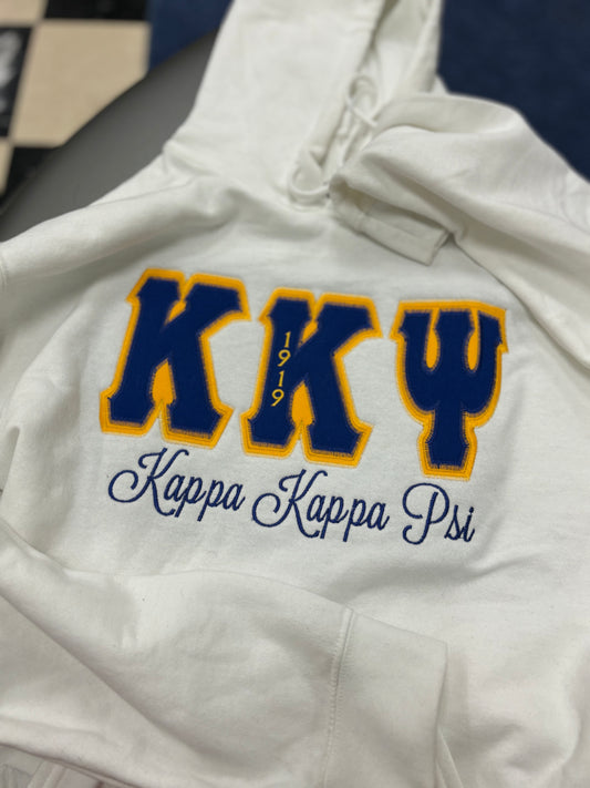 Kappa Kappa Psi Embroidered Hoodie