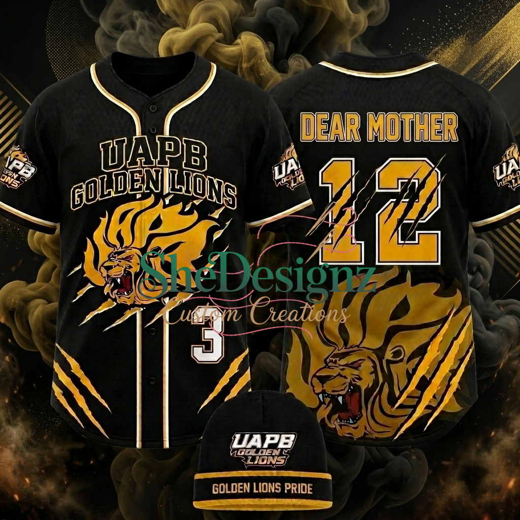 PRE- ORDER UAPB GOLDEN LION - YARD JERSEY