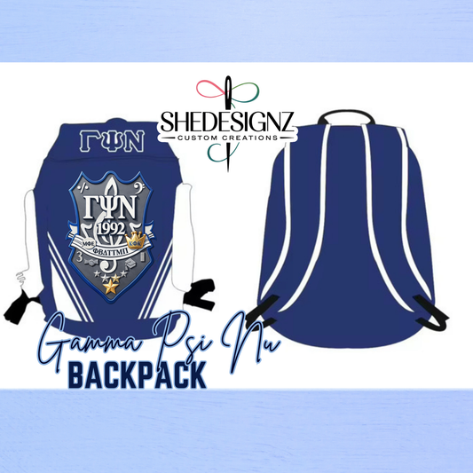 Gamma Psi Nu Backpack