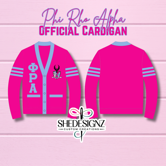 Phi Rho Alpha Official Cardigan